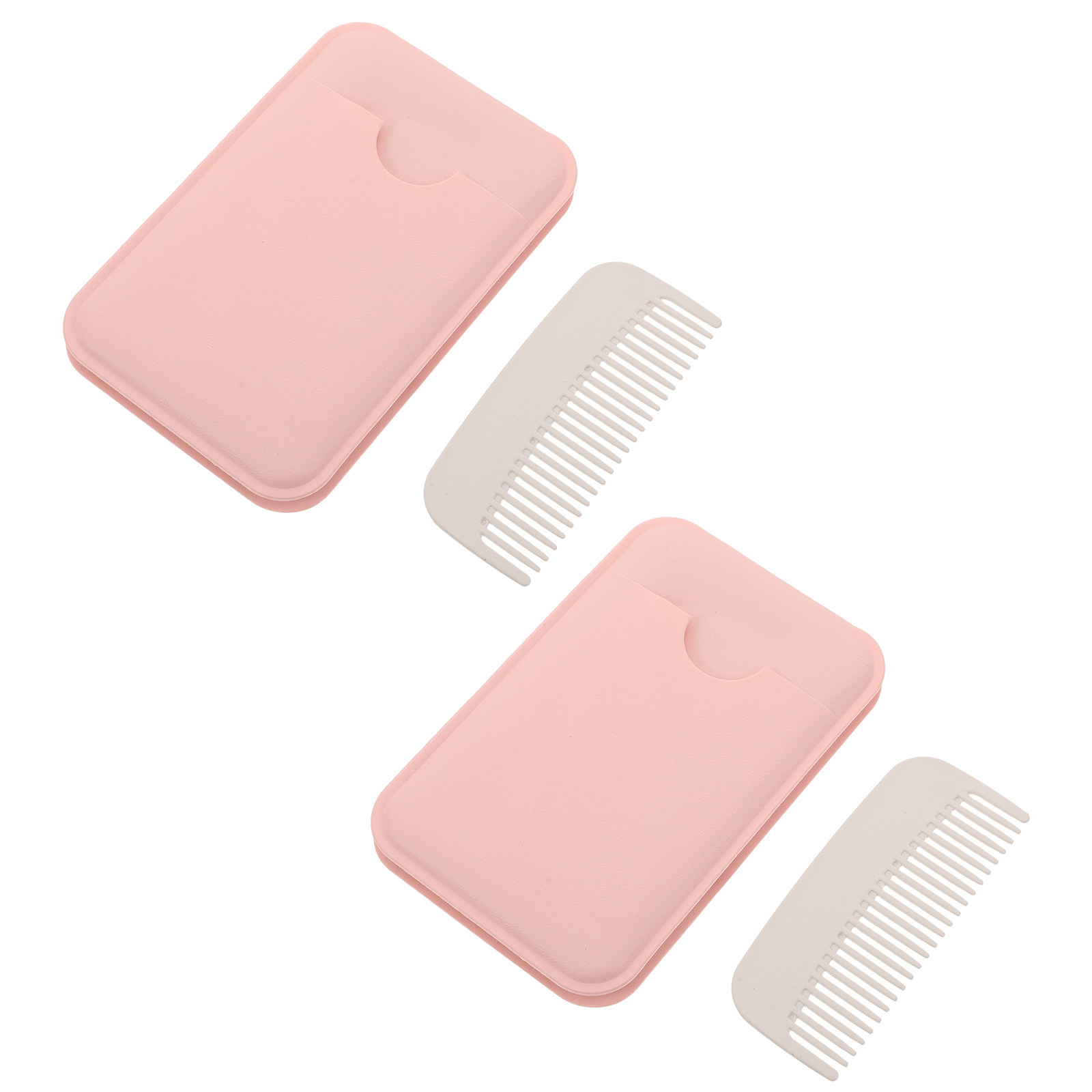 2 Buah Set Sisir Cermin Lipat, - Beauty Makeup Vanity Set ulasan dan harga
