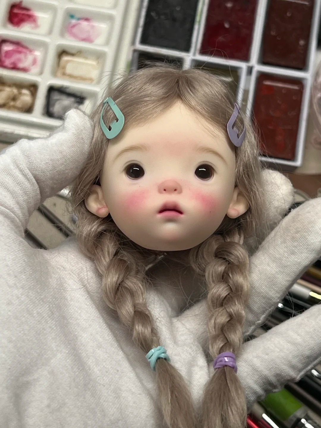 Boneka SD BJD 1/6 Kepala Lando - Beauty No Makeup ulasan dan harga